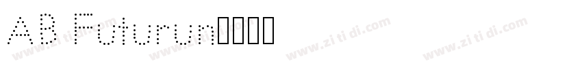 AB Futurun字体转换